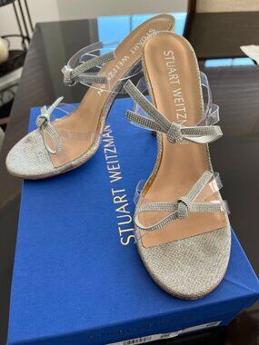 Suart Weitzman Ladies Bow Slide Shoe